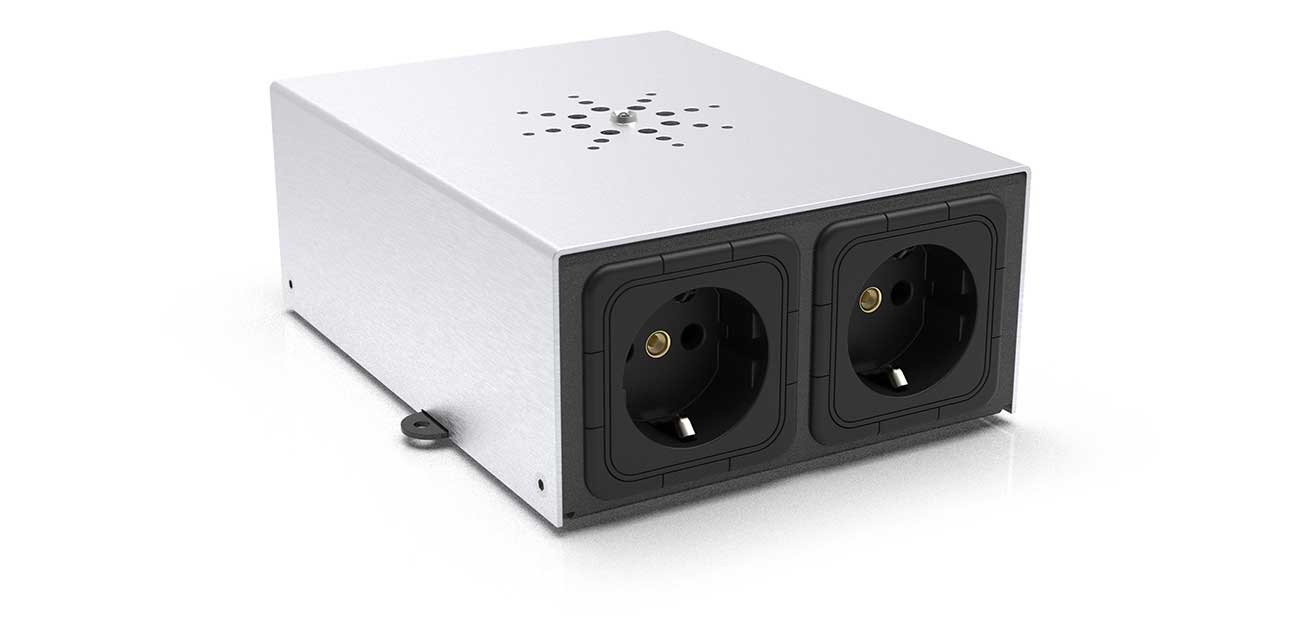 Mira Power Inverter 5000W Modificato - Convertitore Di Corrente 12V A 230V Con Voltmetro E Amperometro - 4 Prese AC